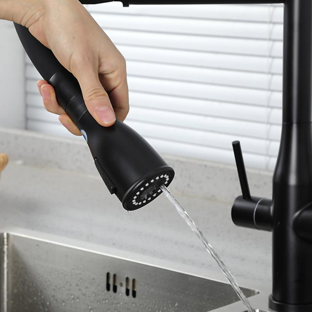 Смеситель для кухни с гибким изливом Gappo G4399-76