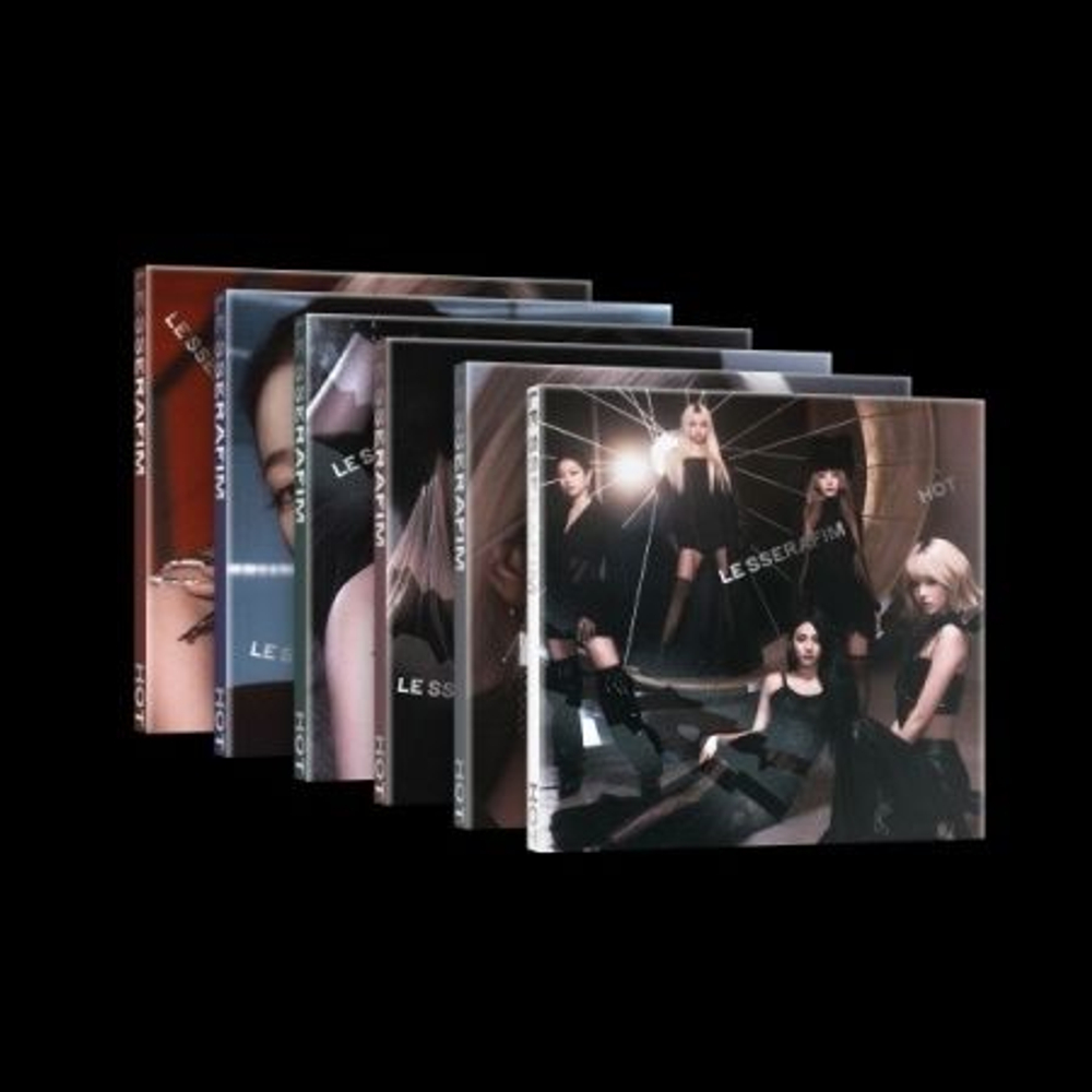 Альбом LE SSERAFIM - HOT 5th Mini Album COMPACT RANDOM Version