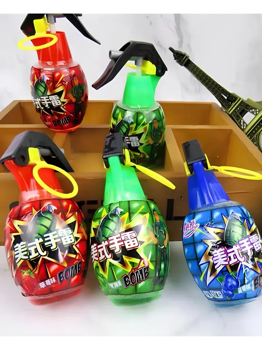 Жидкие конфеты спрей "Граната" 50 мл * 6 шт