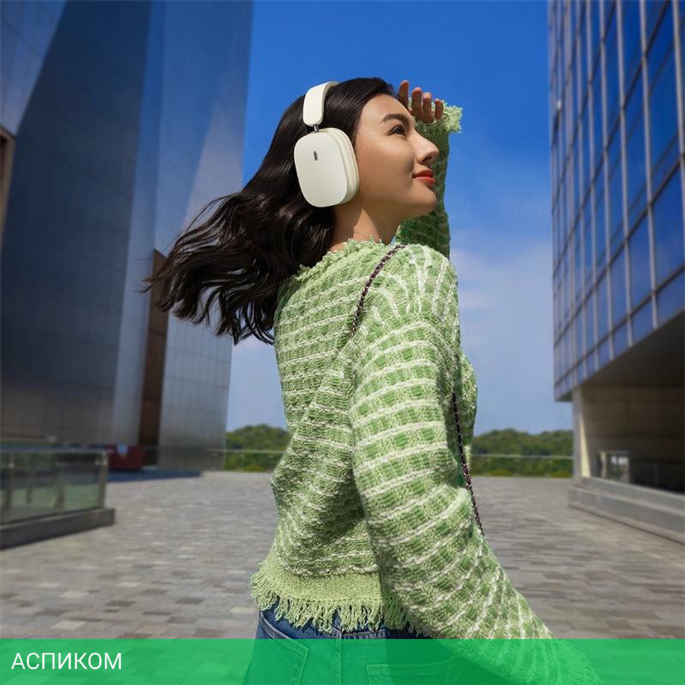 Наушники Baseus Bowie H1 Noise-Cancelling Creamy White (NGTW230202)