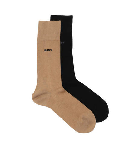 Носки 2 пары 2P RS VI Bamboo BOSS BLACK - коричневый(50491196)