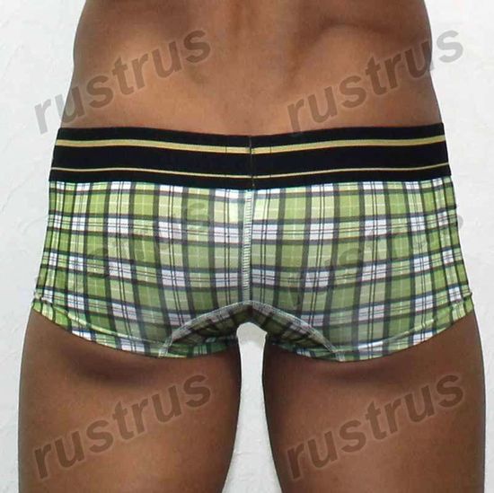Мужские трусы хипсы зеленые TOOT TT00112