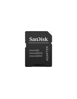 Micro SecureDigital 128GB SanDisk Ultra Class 10, UHS-I, R 140 МБ/с,  без адаптера SD