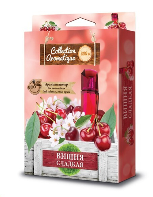Ароматизатор под сиденье  COLLECTION AROMATIQUE  Вишня сладкая 200 мл (FOUETTE)