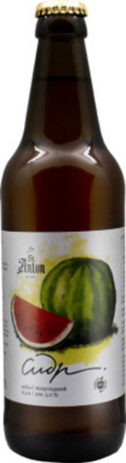 Сидр Св. Антон Арбуз / Cider St. Anton Watermelon 0.5 - стекло