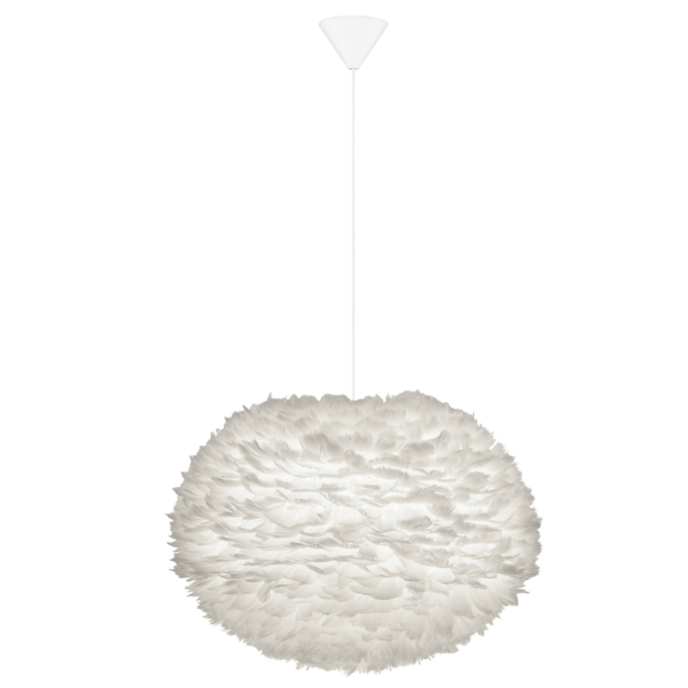 Плафон eos l, белый