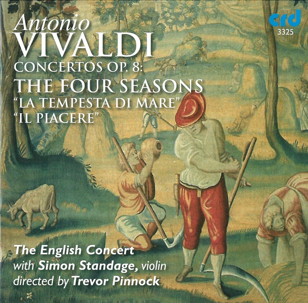 The English Concert, Simon Standage, Trevor Pinnock / Antonio Vivaldi: The Four Seasons (CD)