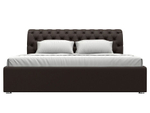 Кровать интерьерная Сицилия 180, Коричневый, Экокожа, 120874