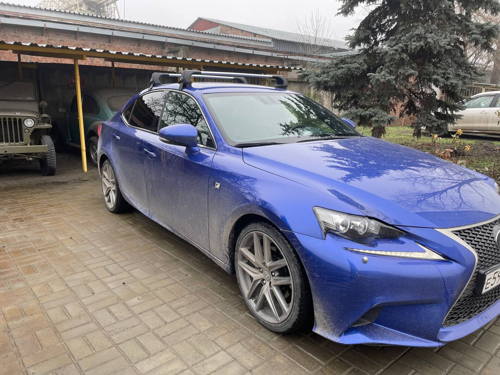 Багажник на крышу (адаптер) Lexus IS III (2013-н.в.) за дверной проем ED20-016
