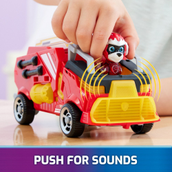 PAW Patrol - Пожарная машина со светом и звуком + фигурка собаки Маршалла 20143008 / артикул   17776 6067515 20143008  / GTIN 778988486665