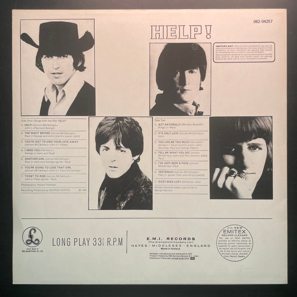 The Beatles - Help! (Германия)