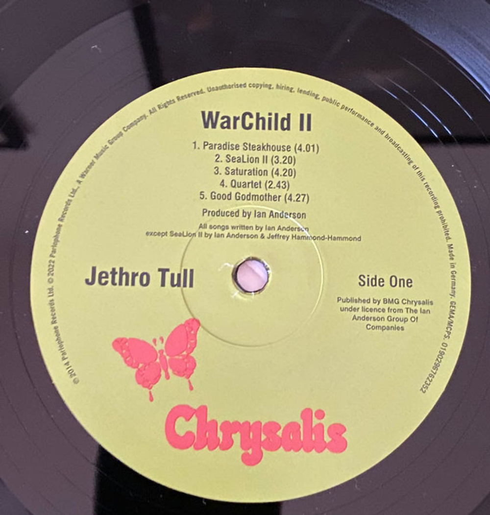 Jethro Tull / WarChild II (LP)