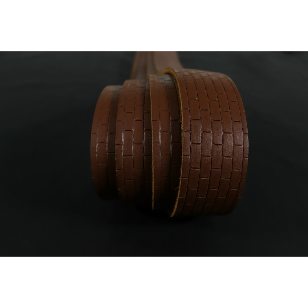 Ременная заготовка Коньяк с лицевой отделкой + Плита Стена