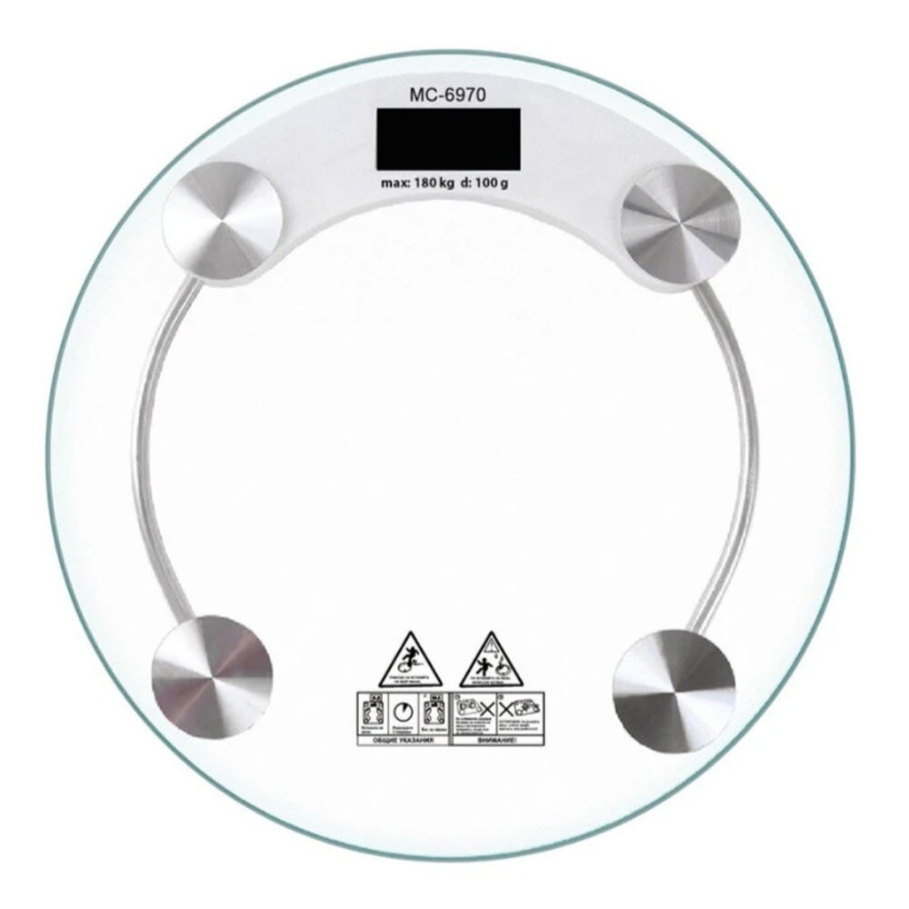 Весы напольные электронные 180кг "MercuryHaus", MC-6970