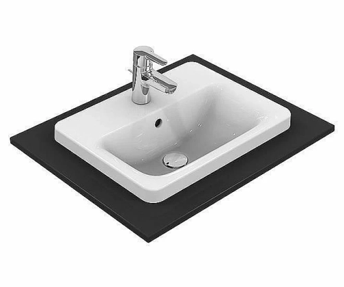 Раковина врезная сверху столешницы Ideal Standard Connect 50 E504301 белая