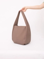 Сумка большая через плечо шоппер мешок