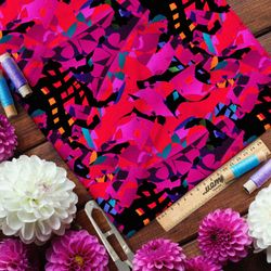 Ткань дюспо ночной мулен руж