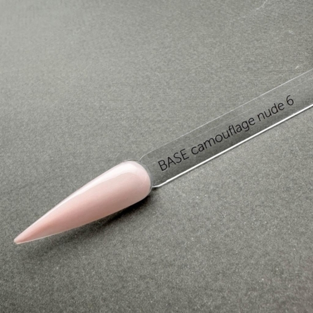 SHOKOlak Camouflage nude base 6, 15ml