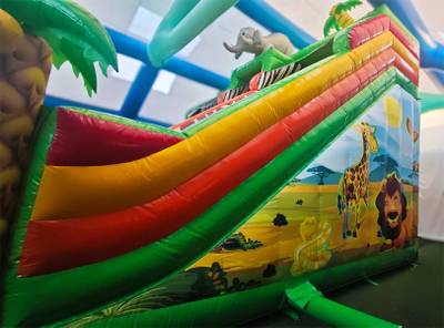 Коммерческий надувной батут «Сафари Ультра», 14*8*7,5