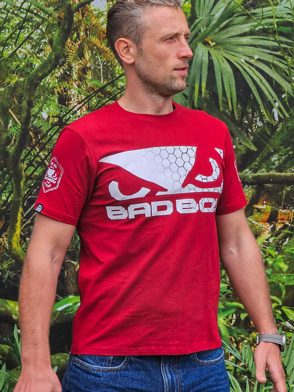 Футболка Bad Boy Prime Walkout 2.0 T-shirt темно-красный