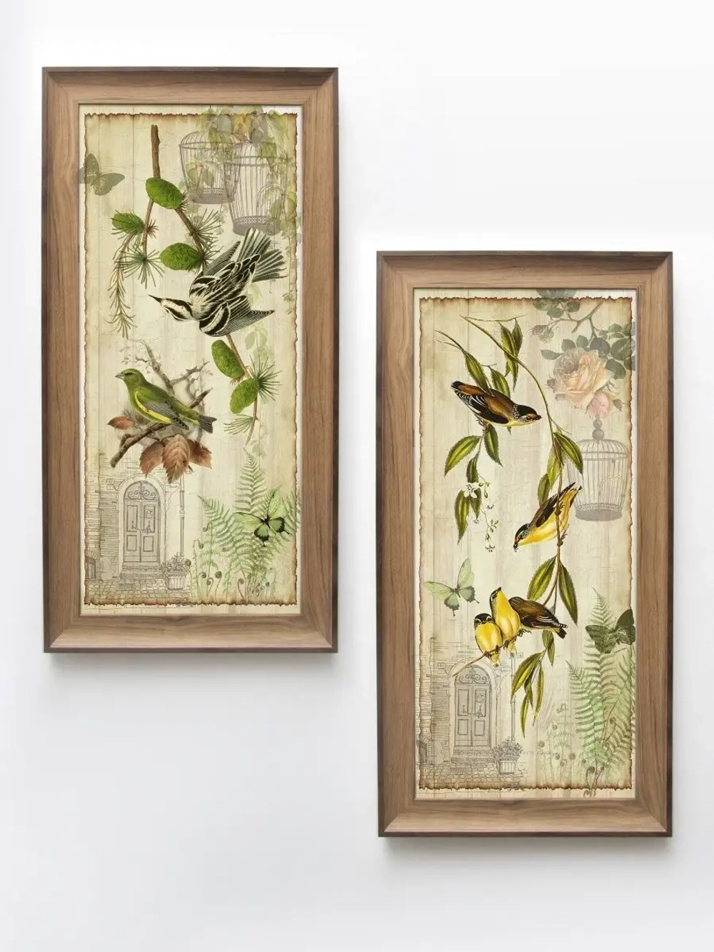 Картина на стену интерьерная 2 шт 42*20 см