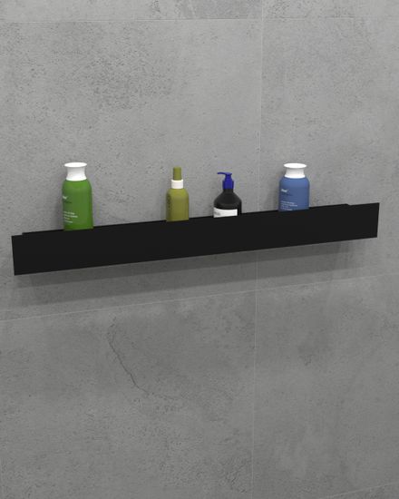 Полка-органайзер с тремя секциями Loco 80 (черный)