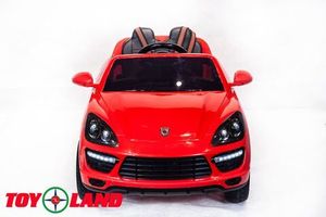 Детский электромобиль Toyland Porsche Cayenne красный