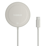 Беспроводная зарядка Baseus Simple Mini4 Magnetic Wireless Charging Stand Qi2 15W (MagSafe) - Galaxy Titanium Gold