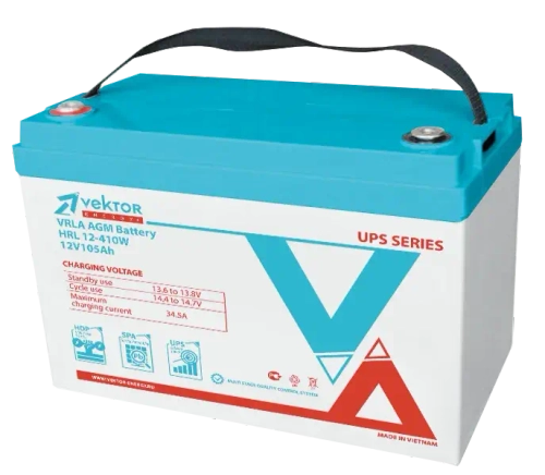 Аккумуляторная батарея Vektor Energy HRL 12-410W