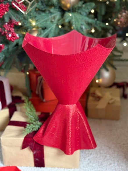 Платье Мерцание (пятиугольник). Цвет:Малиновый.