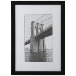 Фоторамка Image Art 501 30х40 пластиковая со стеклом чёрная