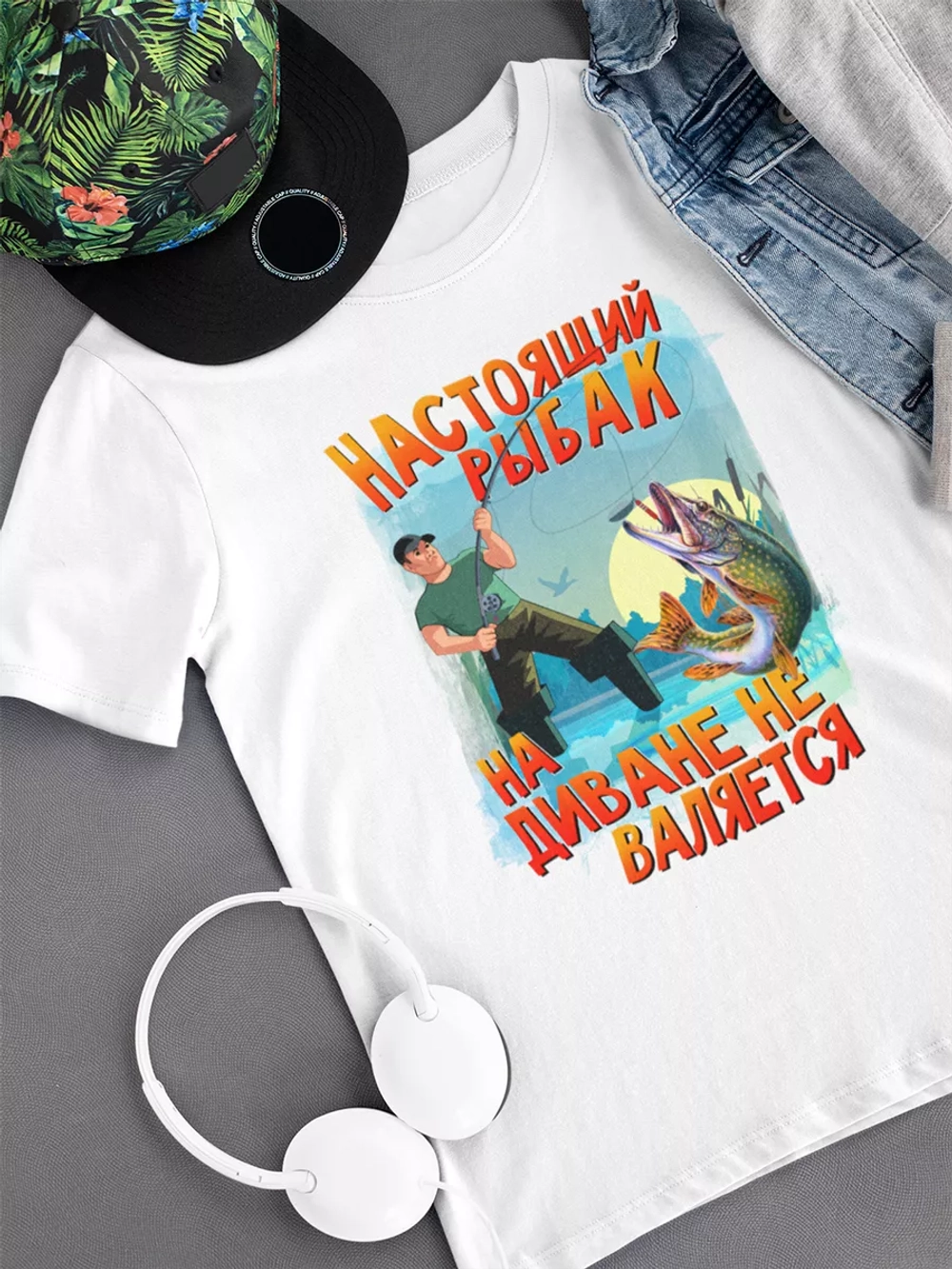 Футболка для рыбалки