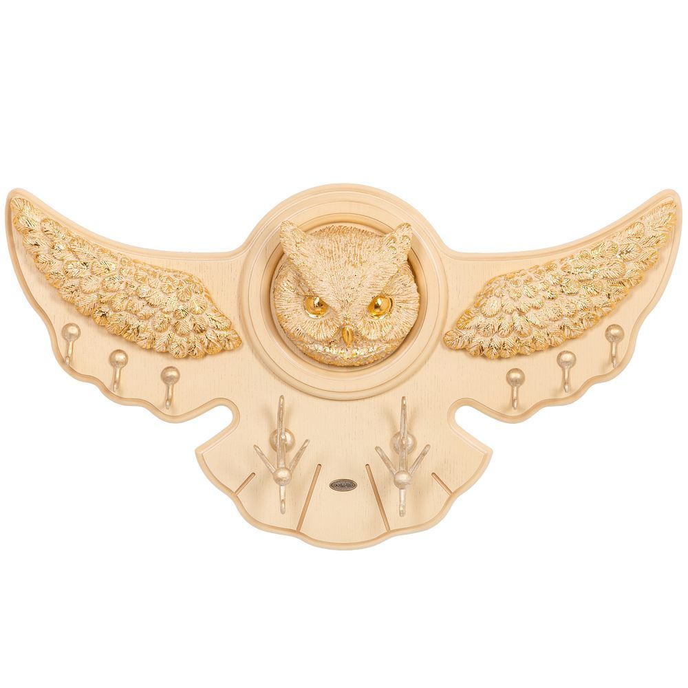 Вешалка настенная Bubo Айвори Антик Слоновая Кость