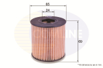COMLINE - EOF195-CML - Oil Filter