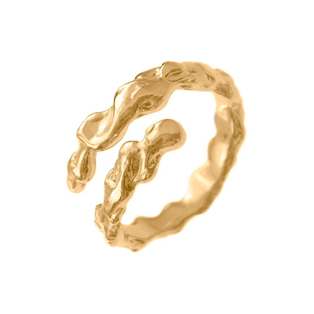 E.Tolstaya Кольцо Карамель разъемное, позолота