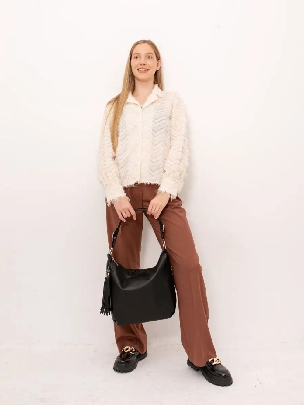 Сумка через плечо большая шоппер мешок спортивная