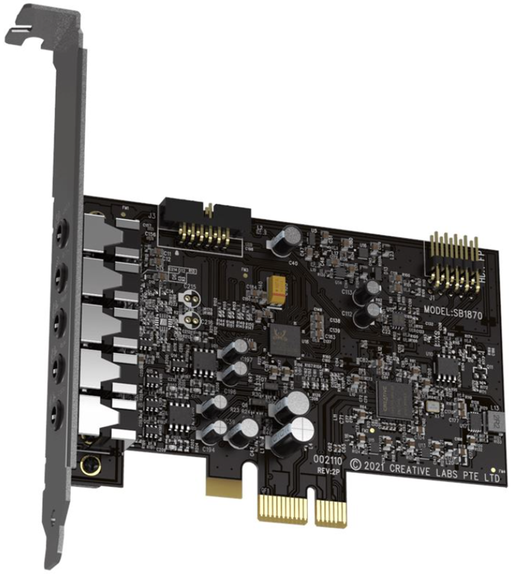 Звуковая карта PCI-E Creative Labs Sound Blaster Audigy Fx V2