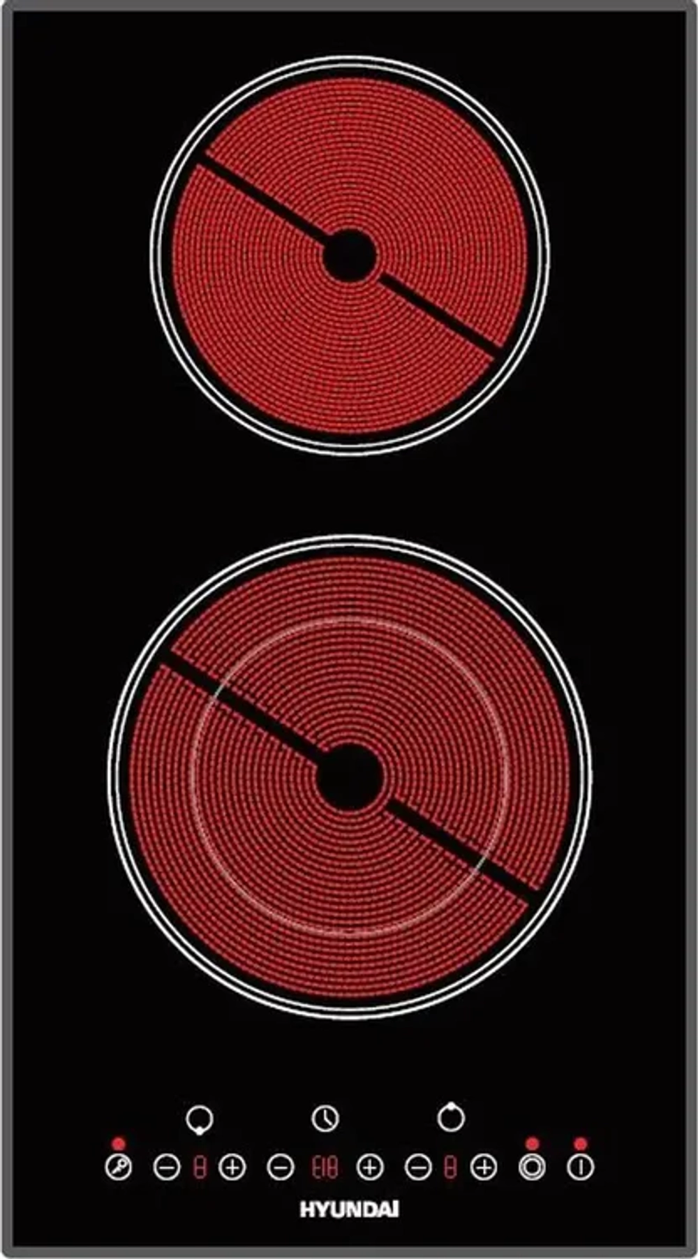 Электрическая варочная панель Hyundai HHE 3285 BG