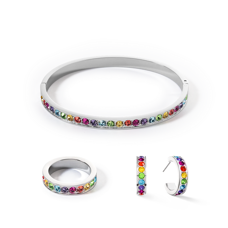 Кольцо Coeur de Lion Multicolour Silver 18.5 мм 0131/40-1517 58