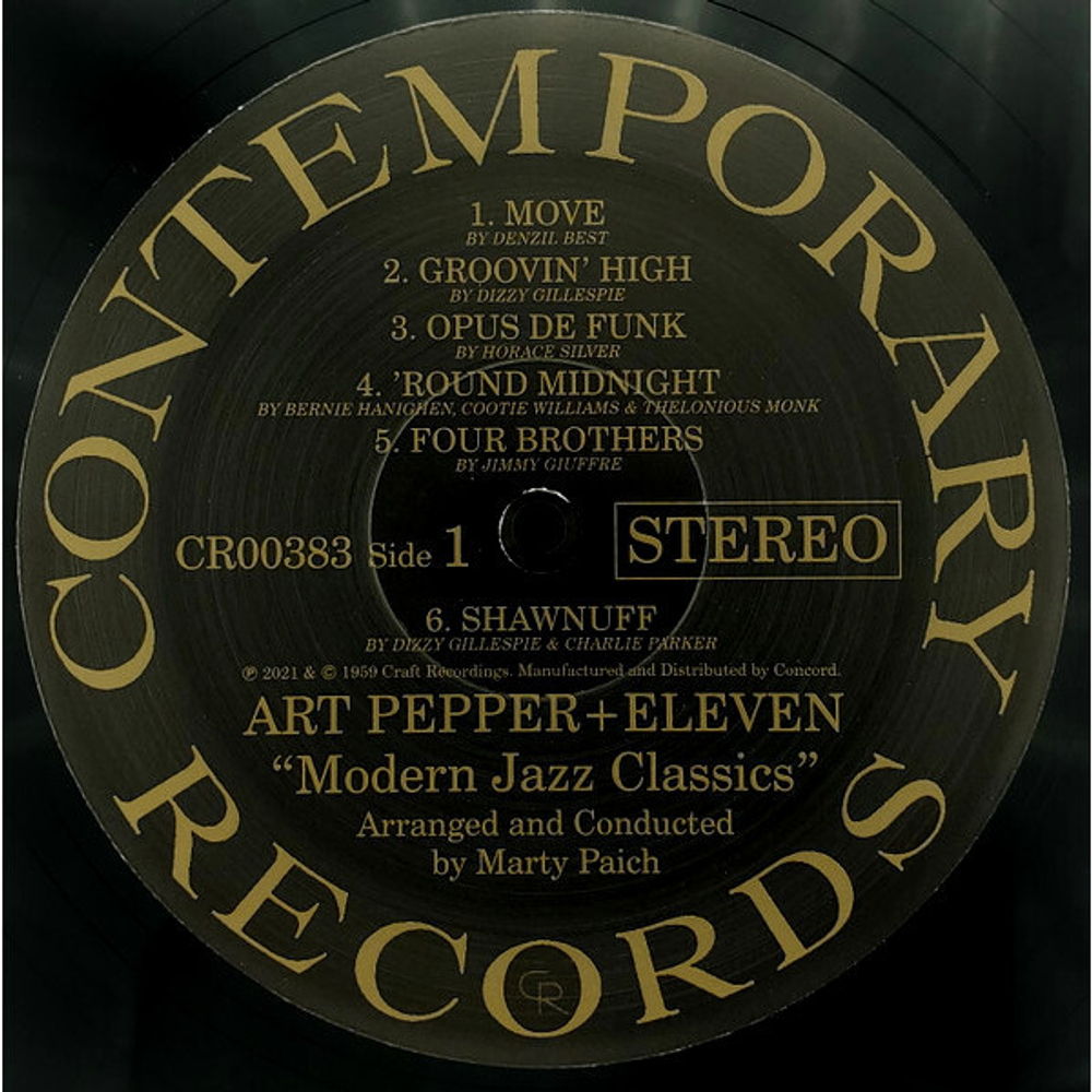 Art Pepper / Art Pepper + Eleven - Modern Jazz Classics (LP)