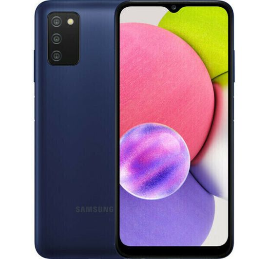 Смартфон Samsung Galaxy A03s 3/32 ГБ RU, синий