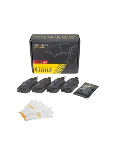 Колодки тормозные задние PRO-Line Ceramic для CHERY Tiggo/Tagaz Tingo/Toyota Rav-4 II GANZ GIJ09425C