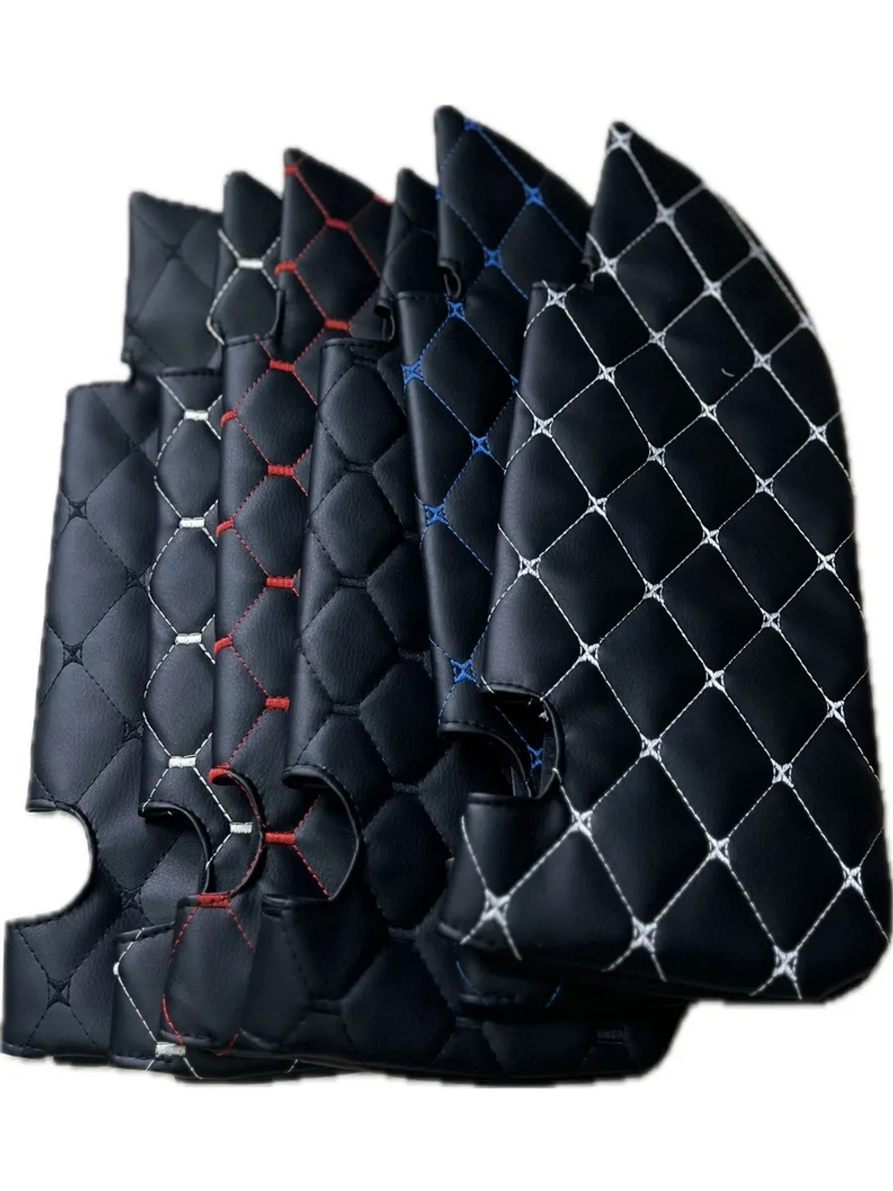 Чехлы на козырьки Лада Веста Vesta(белый Рубин)