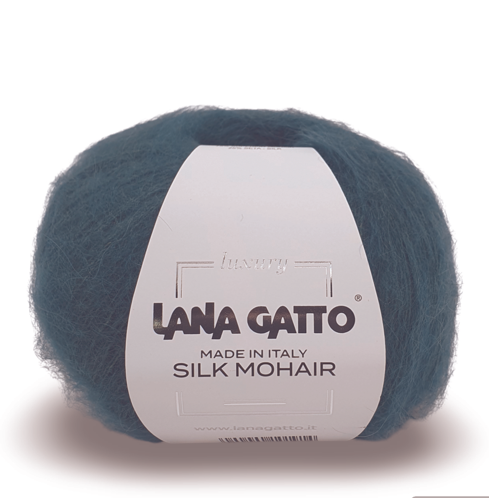 Пряжа Silk mohair (30486/Изумрудный)