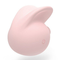 Розовое яичко-зайчик 4,1см Devi Bunny Vibro Egg VD-103