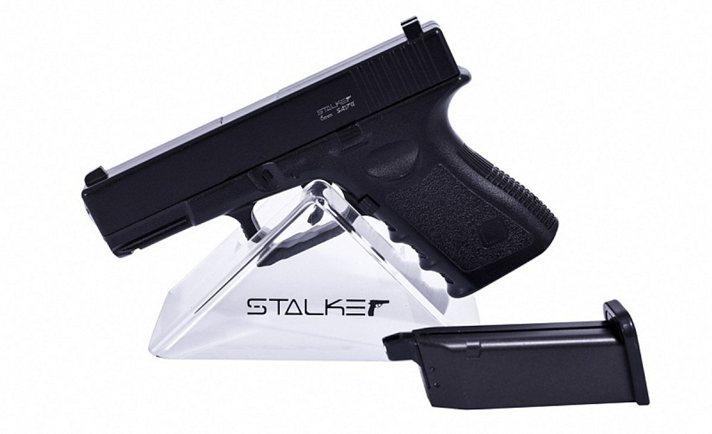Пистолет Stalker SA17G Spring Glock 17, кал.6мм,