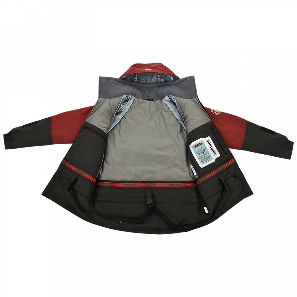 Костюм-поплавок мужской зимний "Rescuer II comfort" -40, hardguard, махагон, ХСН