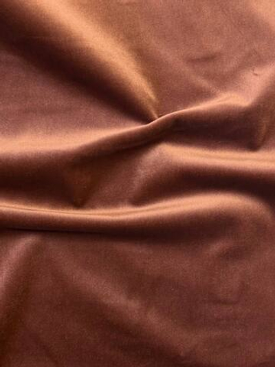Бархат хлопок с эластаном Ermenegildo Zegna шоколадный