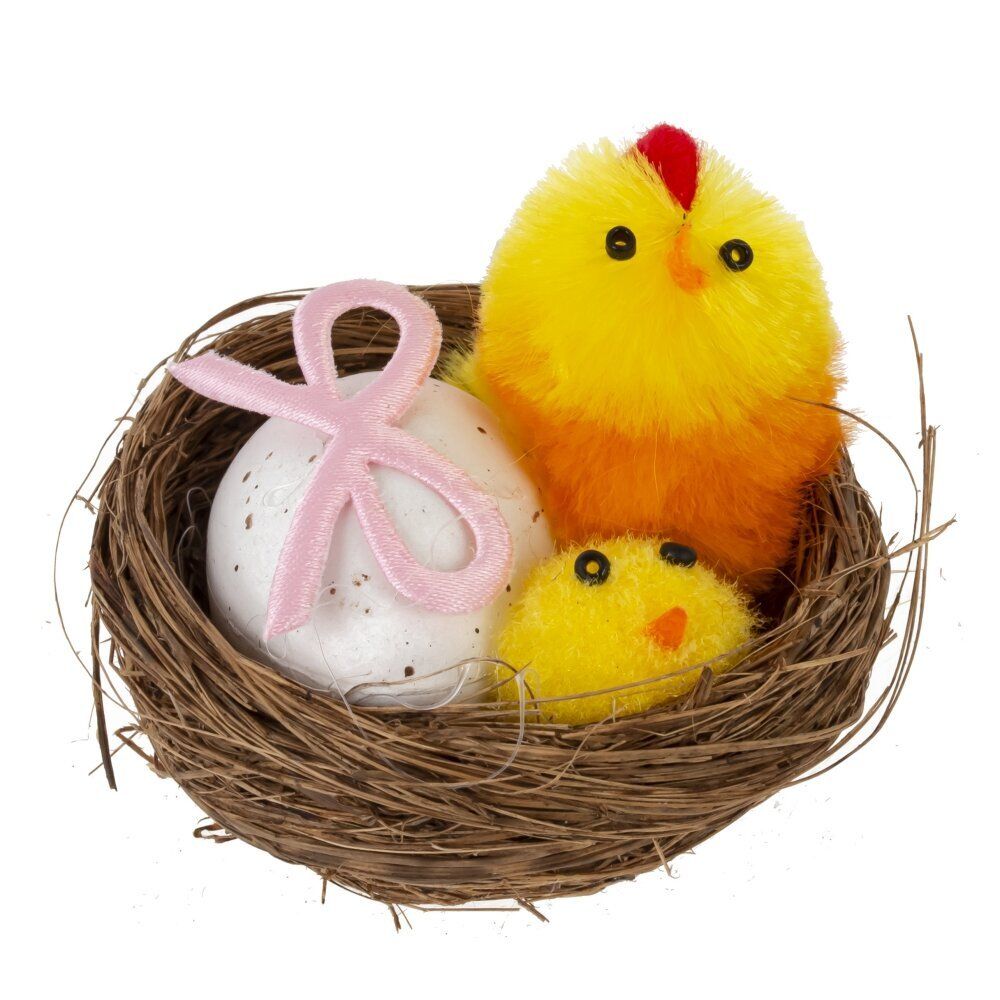 GAEM Набор из 2-х изделий декоративных "Гнездо пасхальное" (5,5*4), L11 W6 H6 см