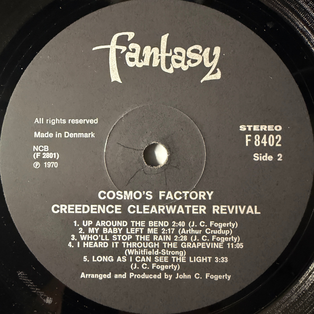 Creedence Clearwater Revival - Cosmo's Factory (Дания 1970г.)